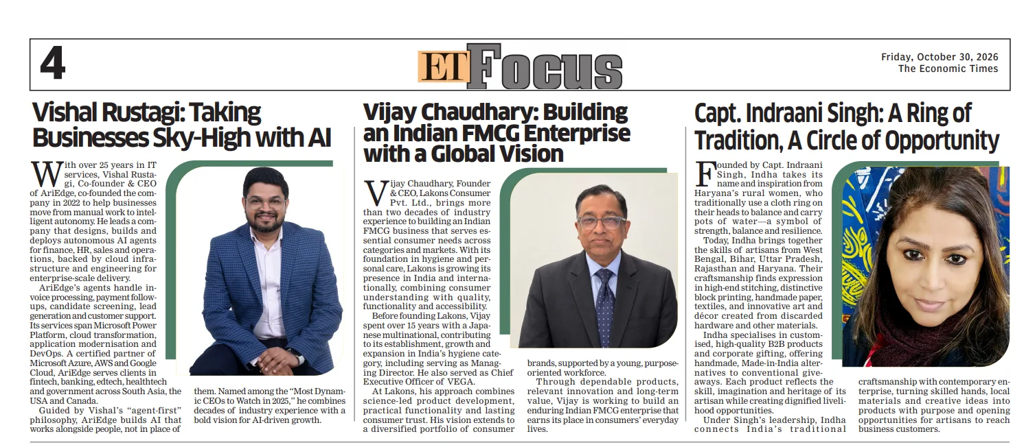Capt. Indraani Singh: A Ring of Tradition, A Circle of Opportunity